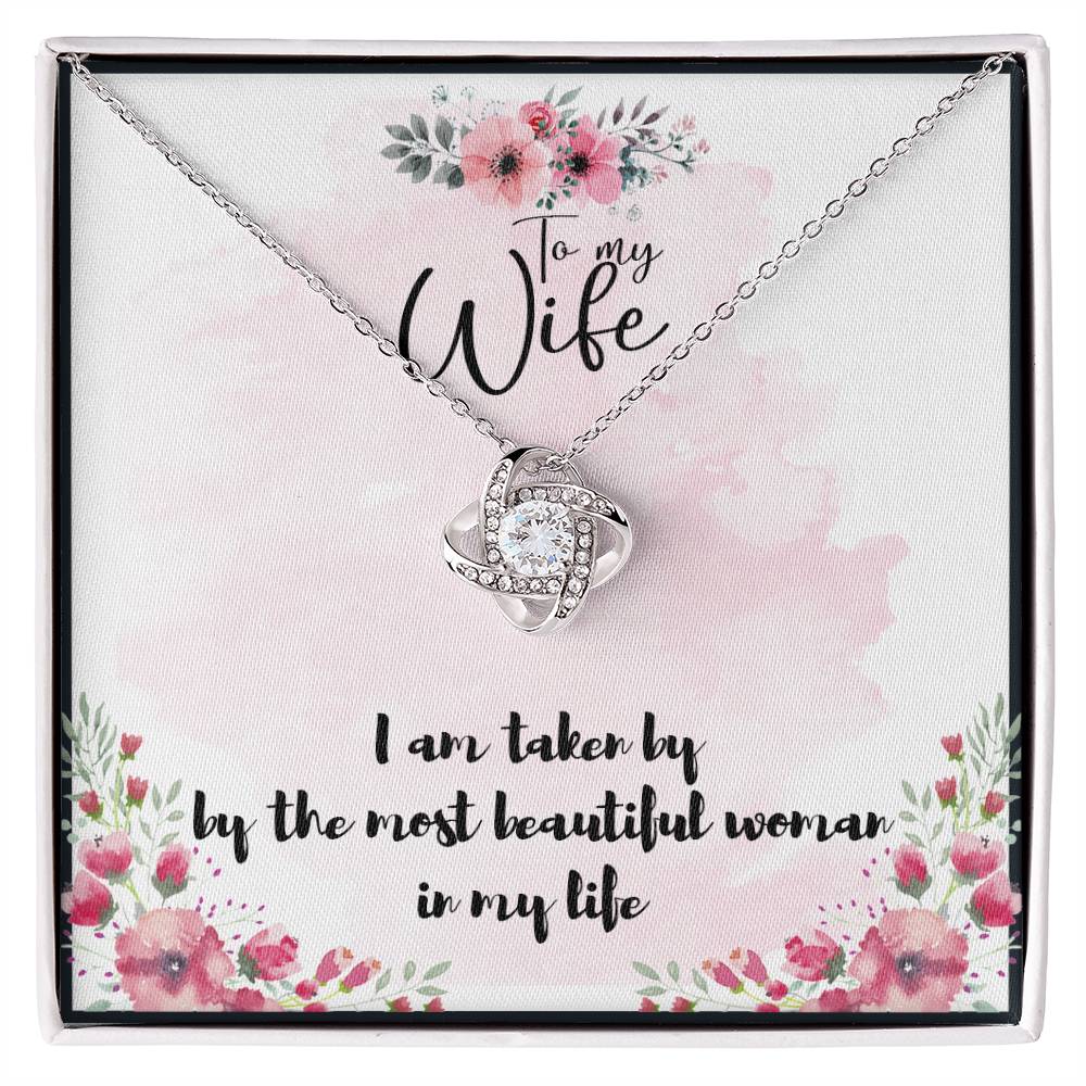 To My Wife Necklace - Anniversary Gift for Wife, Birthday Gift for Wife, Gift for Wife, Necklace for Wife, Gift for Wife Birthday