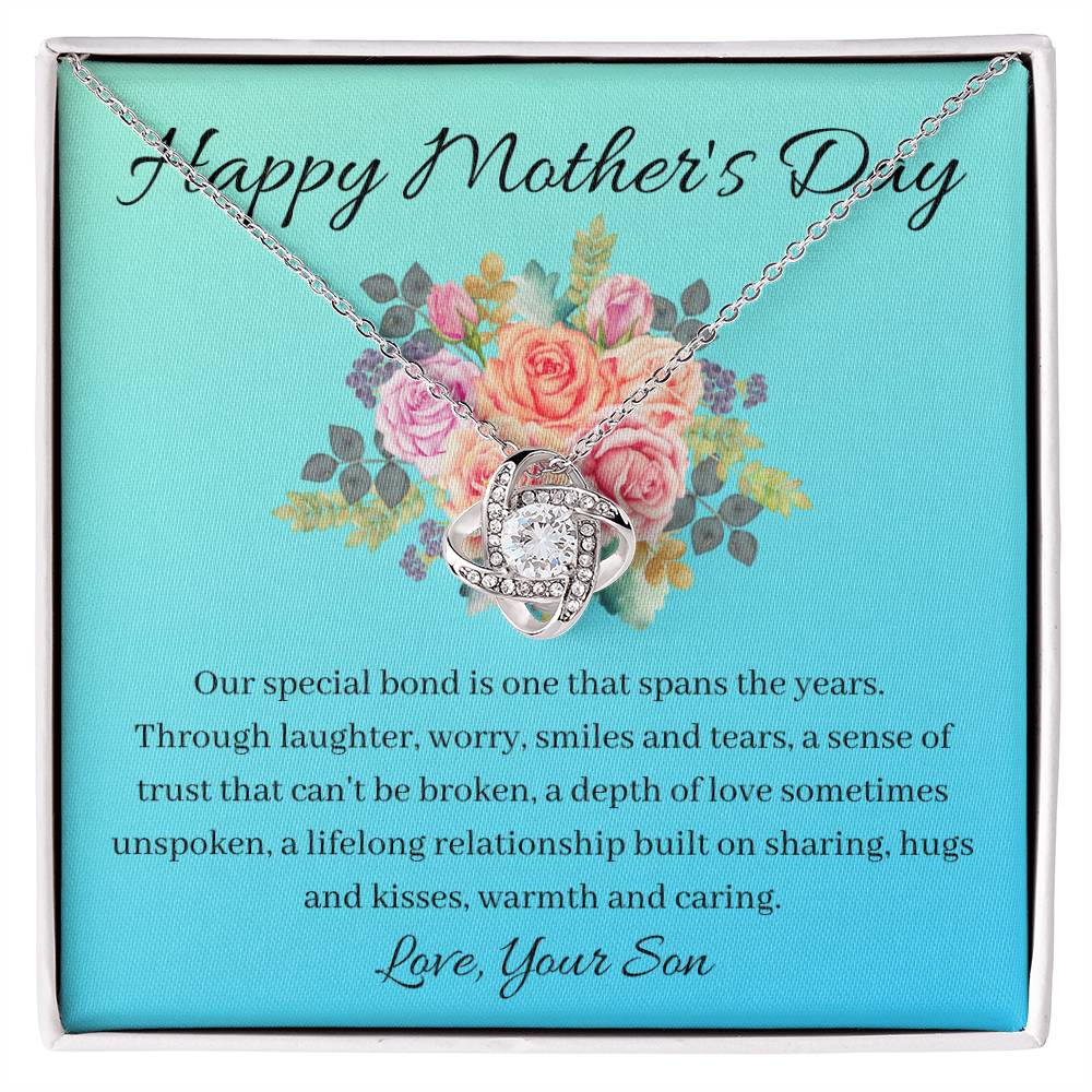 Happy Mother's Day - Love Knot Necklace - Love, Your Son