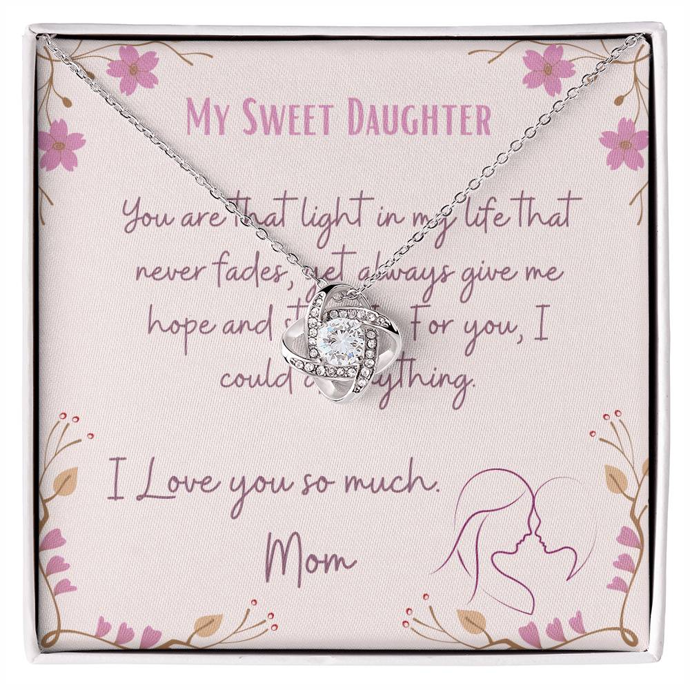 Daughter Necklace From Mom