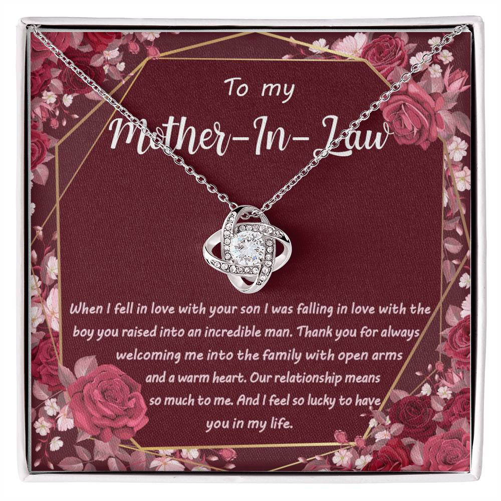 (Almost Sold Out) Forever Love - to My Mother-In-Law Necklace