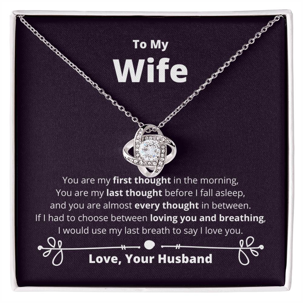 Almost Every Thought Necklace