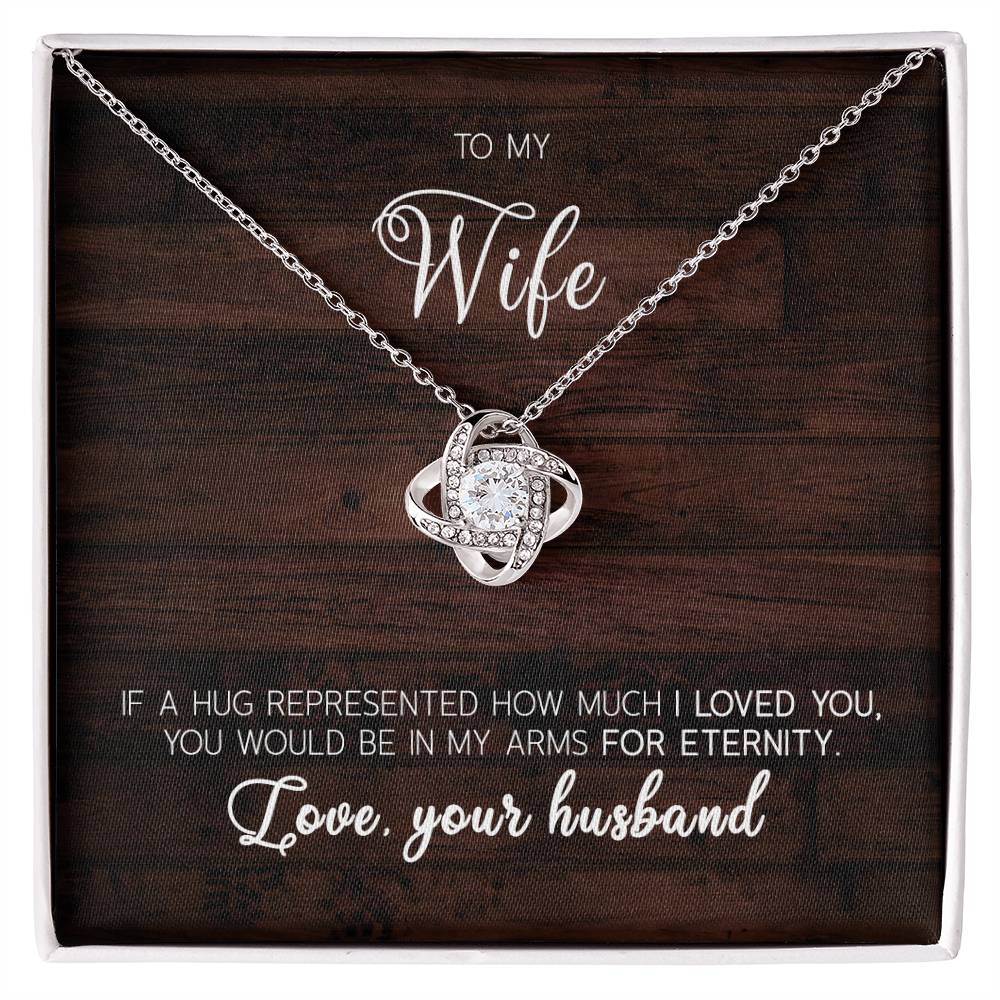 To My Wife, Love Your Husband Necklace