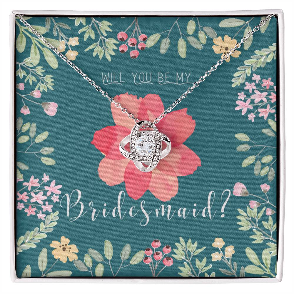 Bridesmaid Proposal Necklace | Bridesmaid Proposal Jewelry | Bridesmaid Proposal | Matron of Honor Gift | Maid of Honor Gift Necklace | Be My Bridesmaid | Will You Be My Bridesmaid?