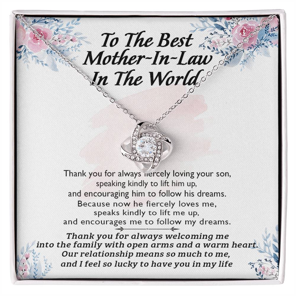 (Almost Gone) Gift for Mother-In-Law - Lift Him Up - Love Knot