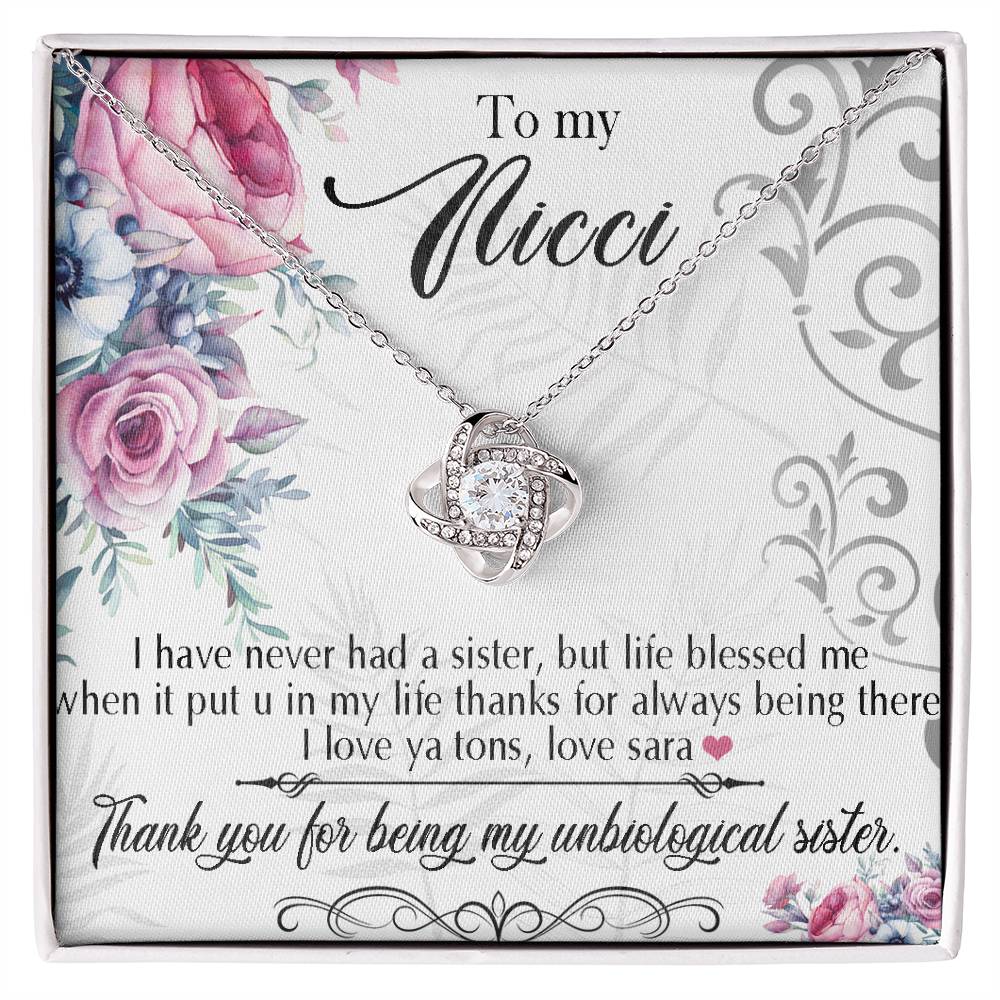 To My Nicci