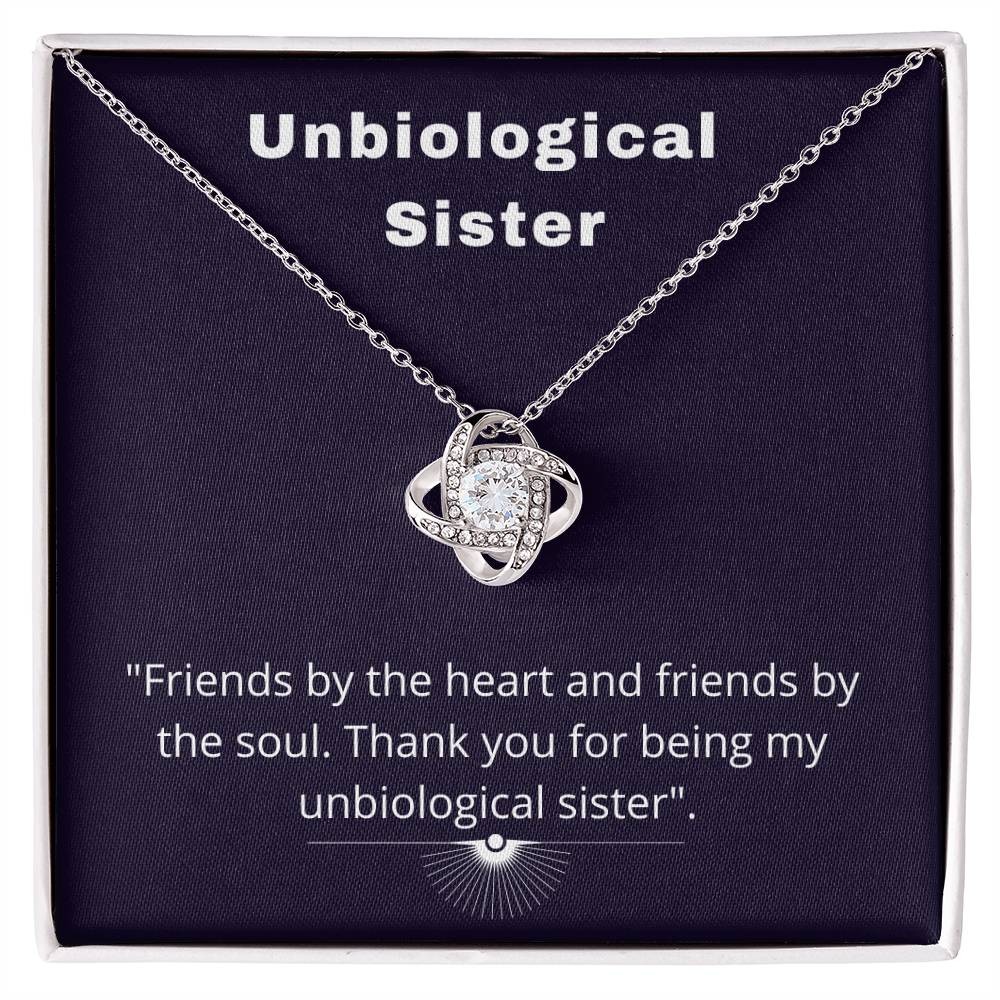 To My Unbiological Sister - Bestfriend Forever - Necklace