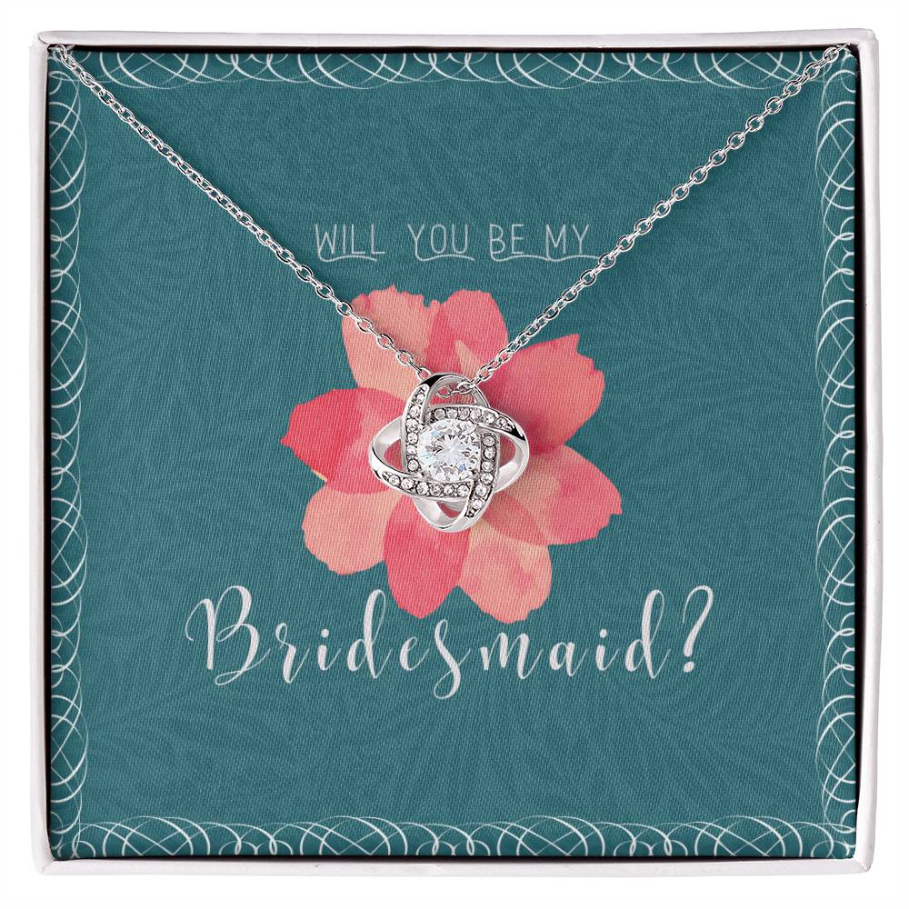 Bridesmaid Proposal Necklace | Bridesmaid Proposal Jewelry | Bridesmaid Proposal | Matron of Honor Gift | Maid of Honor Gift Necklace | Be My Bridesmaid | Will You Be My Bridesmaid?