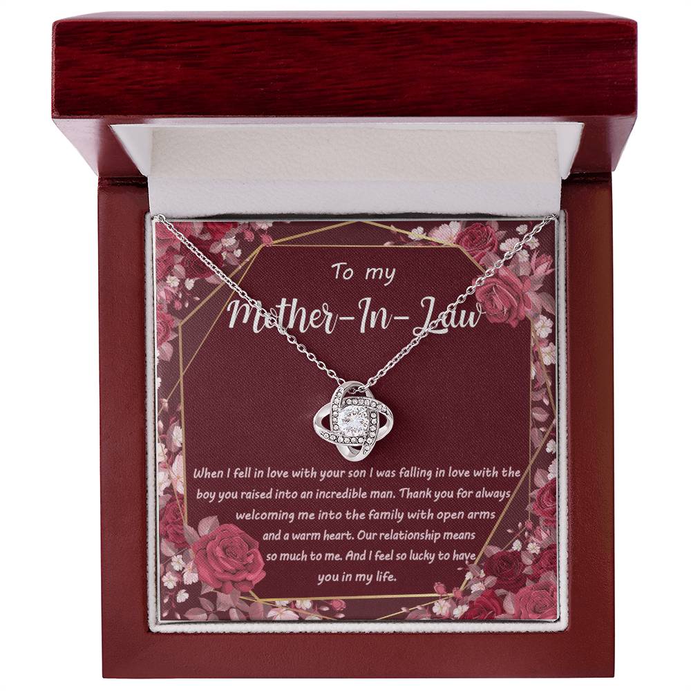 (Almost Sold Out) Forever Love - to My Mother-In-Law Necklace