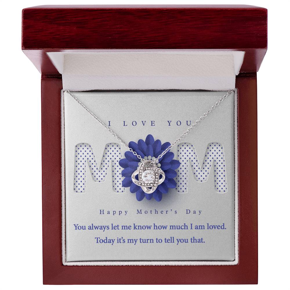 I Love You Mom Mother's Day Gift From Daughter or Son