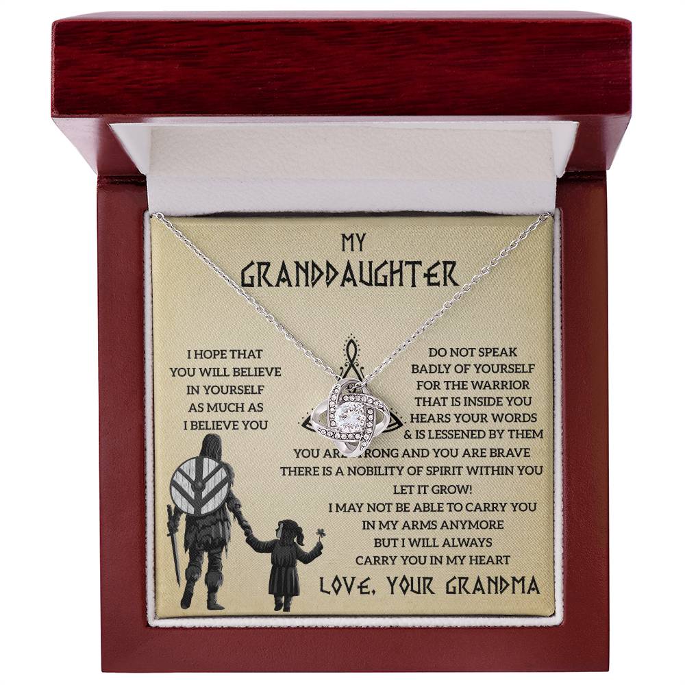 Necklace for Granddaughter - an Eternal Love From Grandma