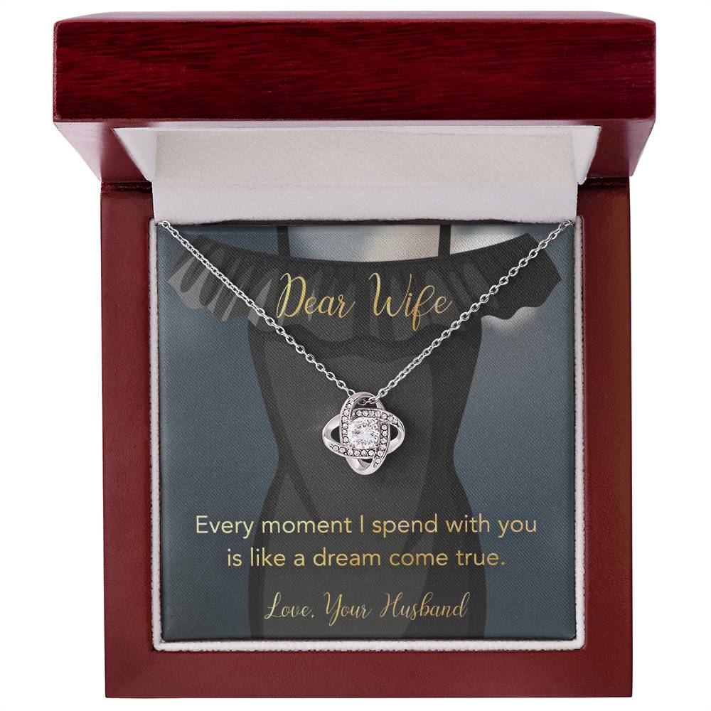 To My Wife Necklace - Every Moment