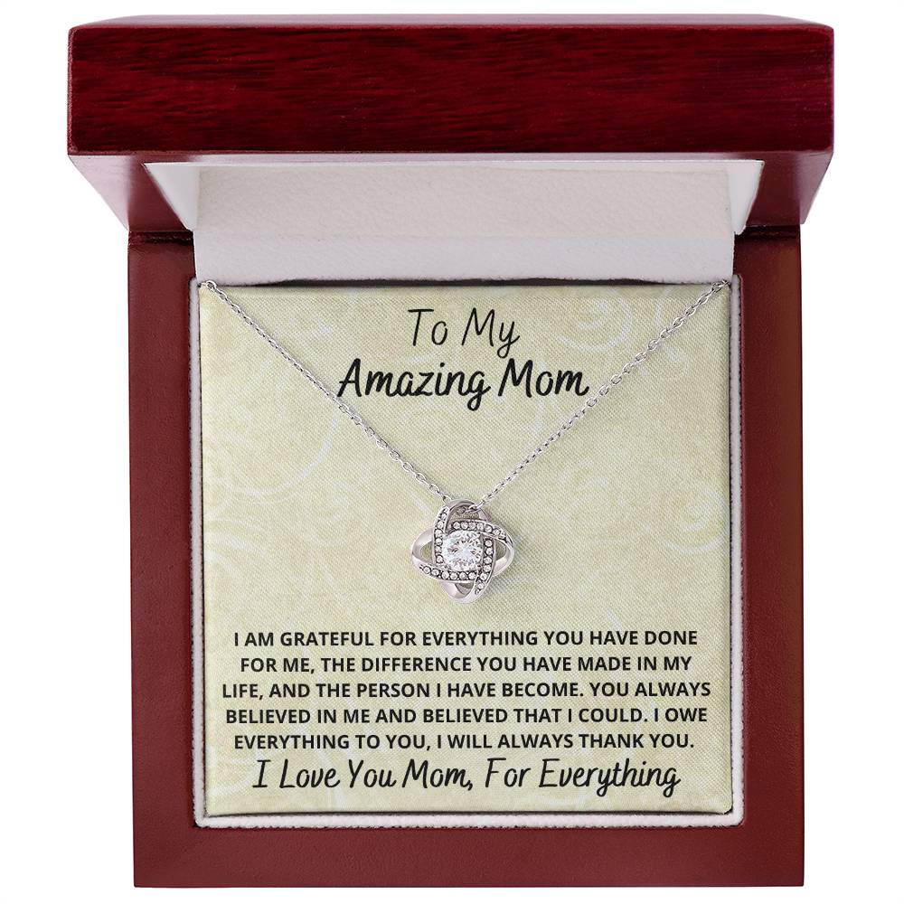 Thank You Mom Necklace