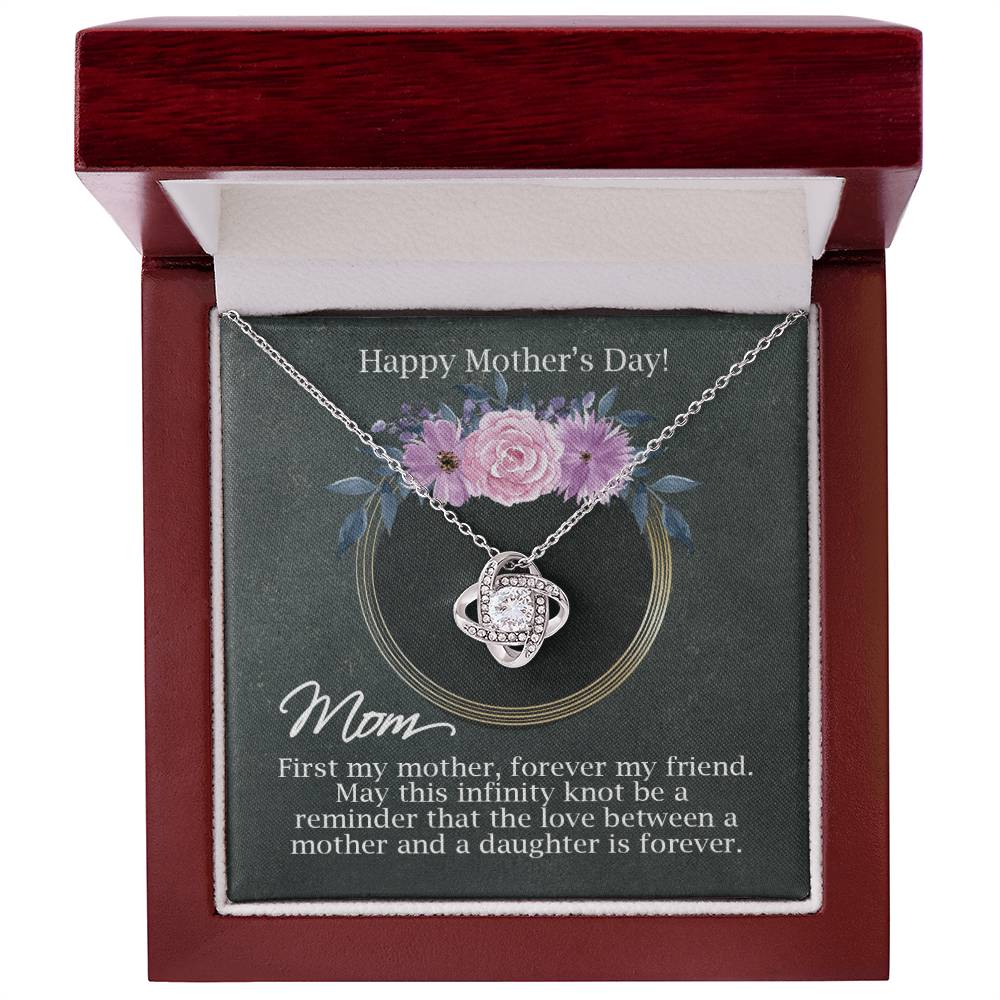 Sale Ending Soon! First My Mother, Forever My Friend Necklace for Mother's Day