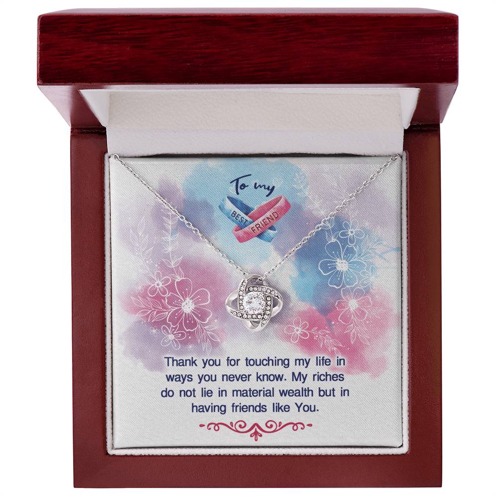 Friendship Knot Necklace - the Perfect Gift for Best Friend