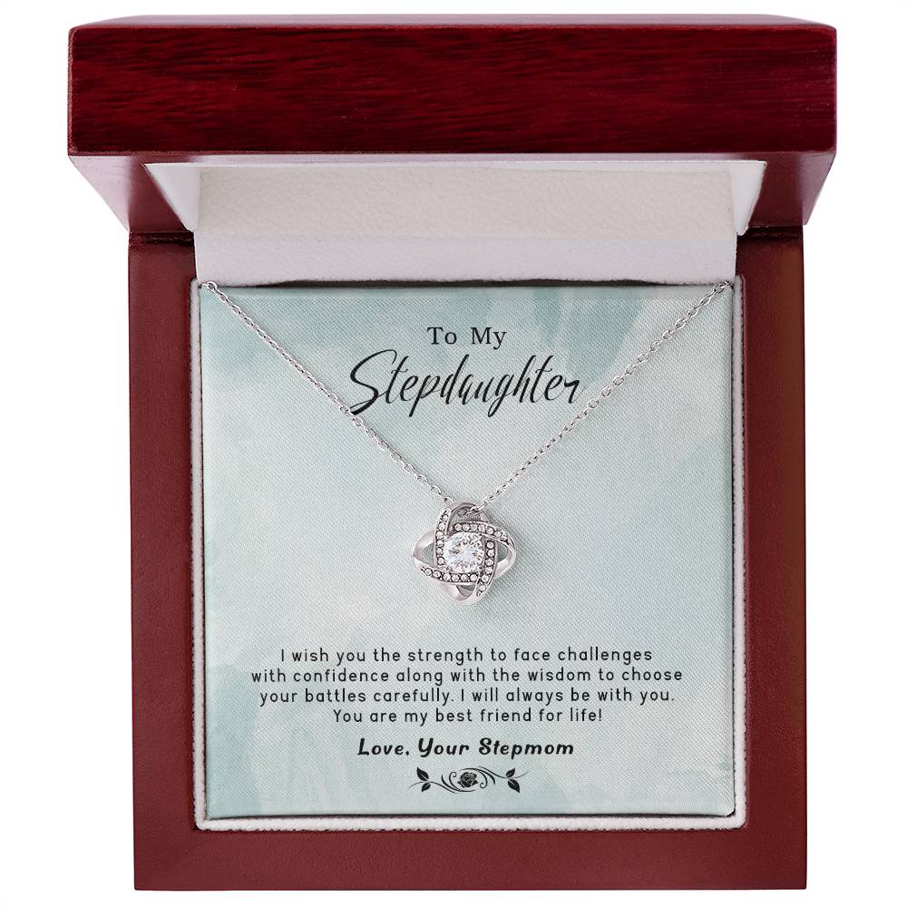 To My Stepdaughter - Best Friend for Life - Necklace