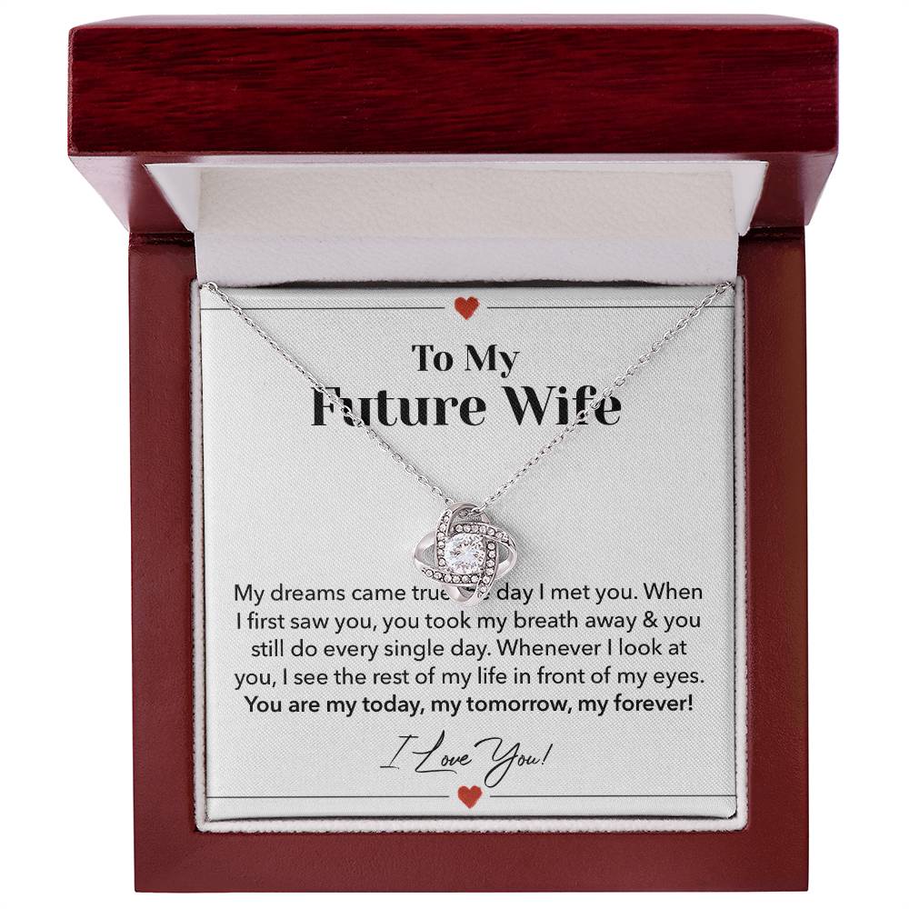 Future Wife Love Knot Necklace