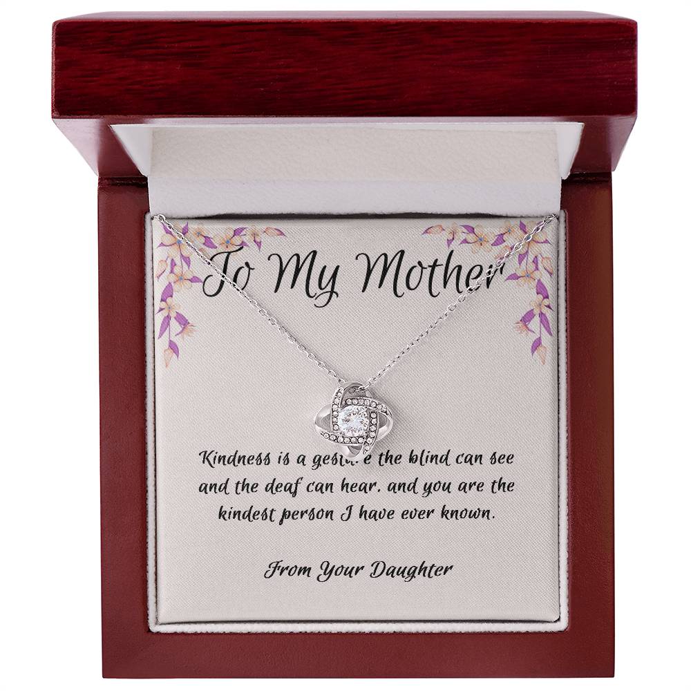 To My Mother - From Your Daughter - Necklace