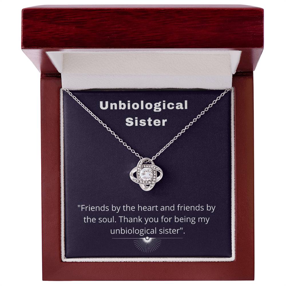 To My Unbiological Sister - Bestfriend Forever - Necklace