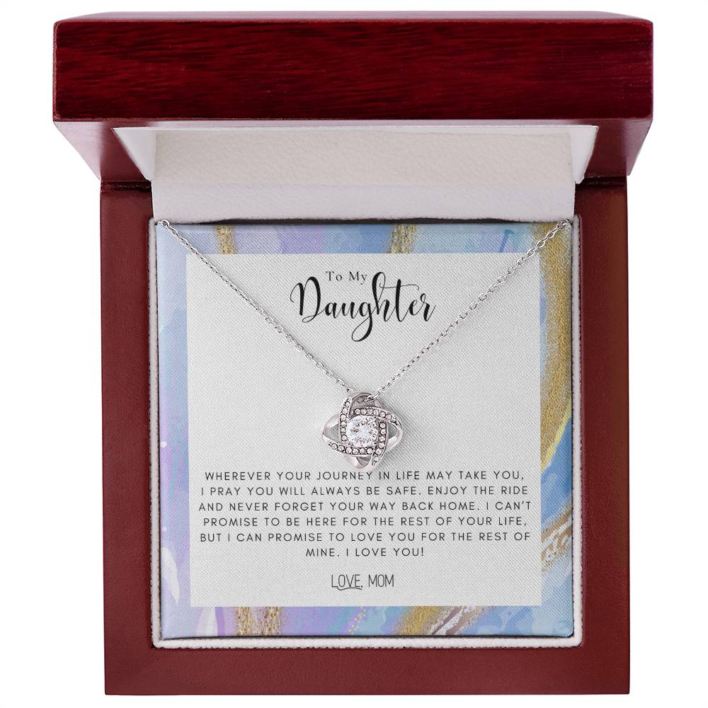 Daughter Mother's Day Gift | to My Daughter Necklace From Mom | Grown Up Daughter Gift From Mom | Gift for Daughter From Mom | Daughters Birthday Gift