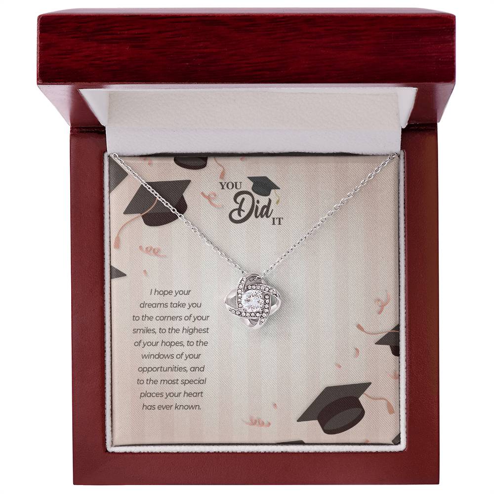 Taking You to Your Dreams - Love Knot Necklace