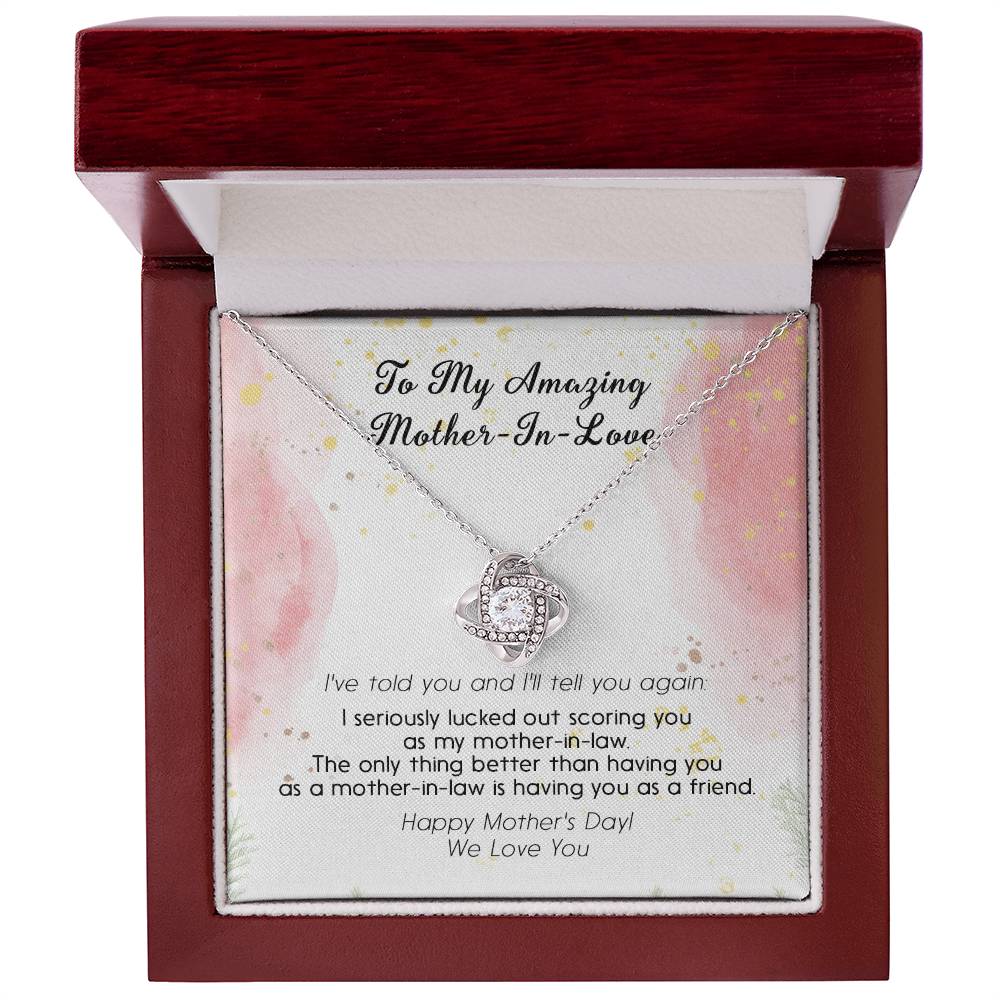 (Almost Gone) Gift for Mother-In-Law - the Only Thing - Love Knot