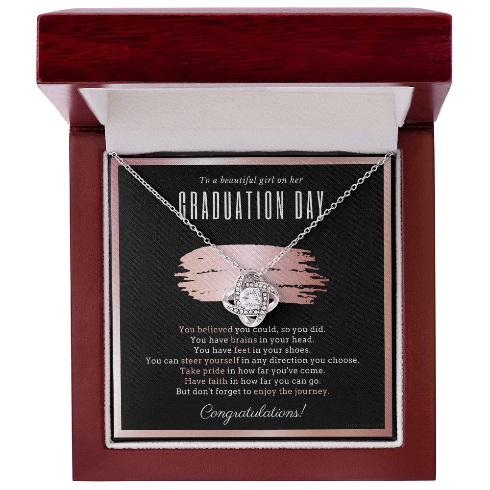Graduation Gift Necklace for Daughter, College Graduation Gift for Her, High School, Senior Graduation, Mba, Phd, Master, Class of 2021