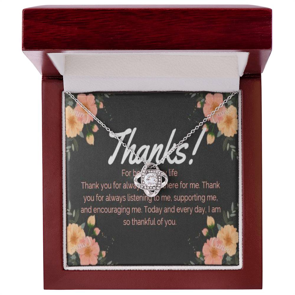 Thank You Gift, Gift for Friend, Best Friend Gift, Best Friend Necklace, Thank You for Being in My Life