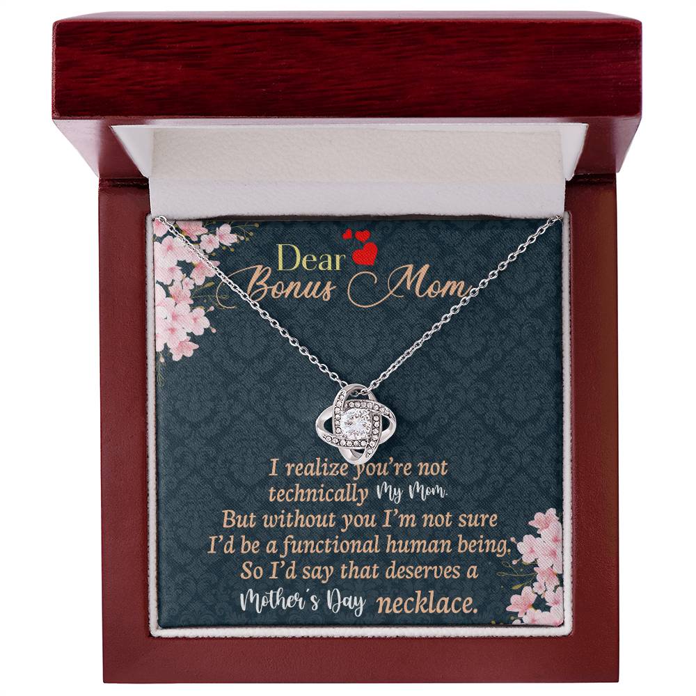 Bonus Mom - Mother's Day Necklace