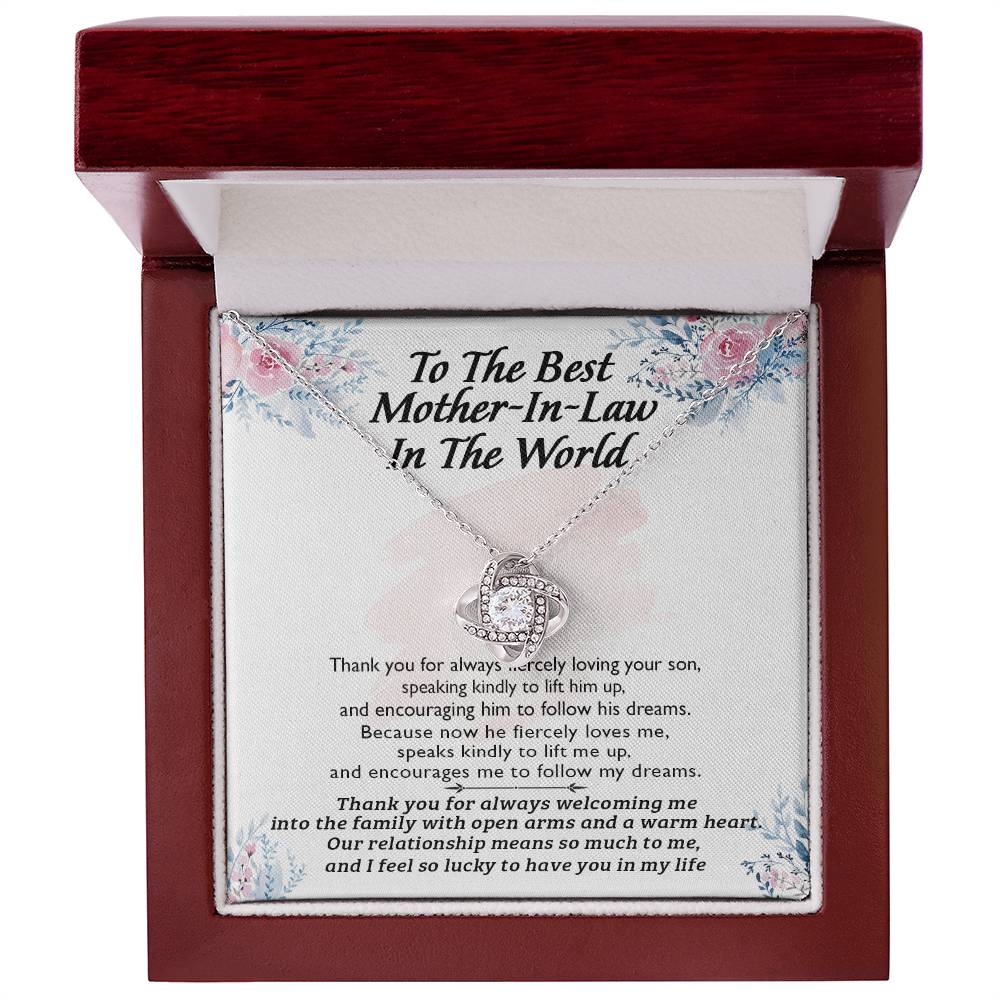 (Almost Gone) Gift for Mother-In-Law - Lift Him Up - Love Knot
