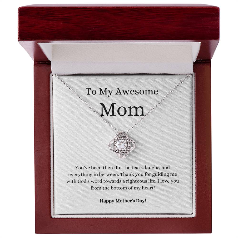 Mother's Day Laugh & Tears | Love Knot Necklace