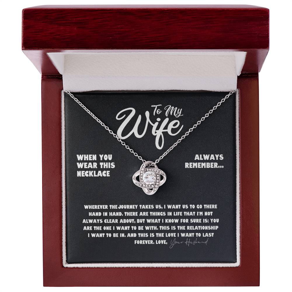 To My Wife - Your Last Everything - Forever Love Necklace - From Your Husband
