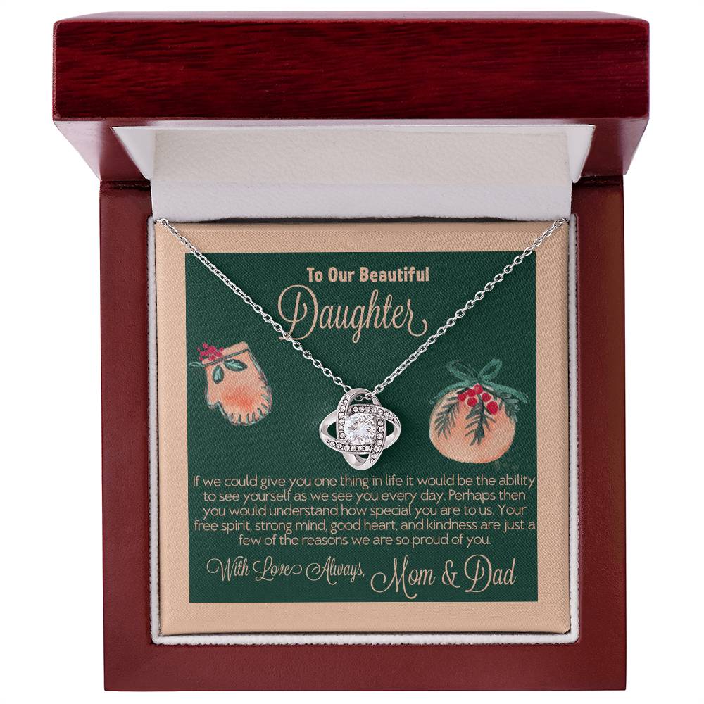 To Our Beautiful Daughter You Are Special Necklace