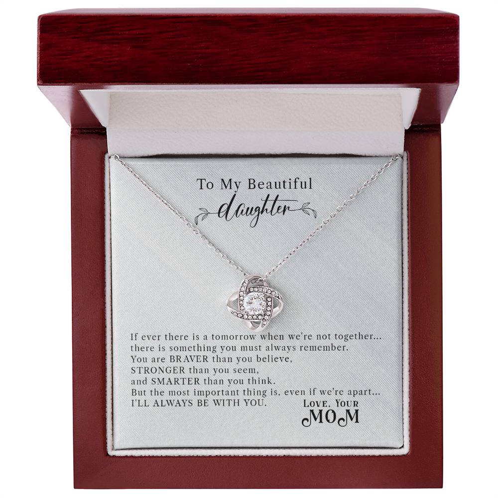 To My Daughter - Smarter Than You Think - Necklace