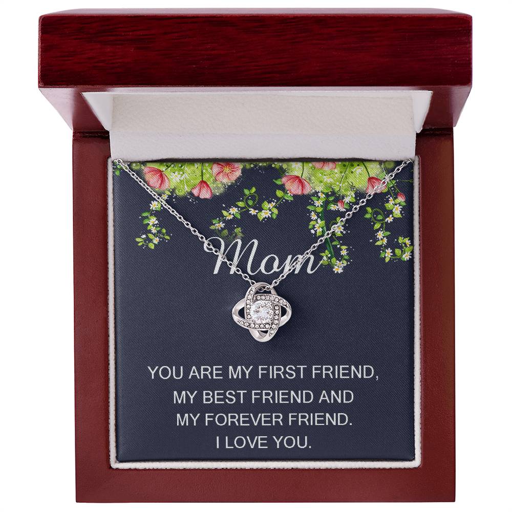 Necklace Gift for Mom • Mother's Day Gift • Birthday Gift for Mom • Mom Gift From Daughter • Mom Gift From Son • Mothers Day Love Knot Necklace