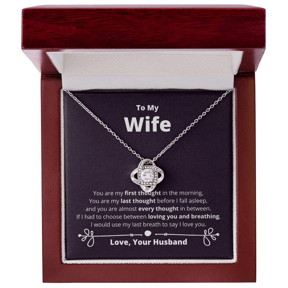 Almost Every Thought Necklace