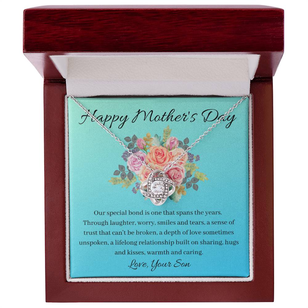Happy Mother's Day - Love Knot Necklace - Love, Your Son