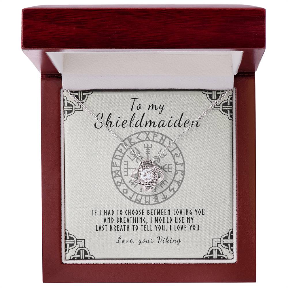 (Almost Gone) to My Shieldmaiden Knot Necklace