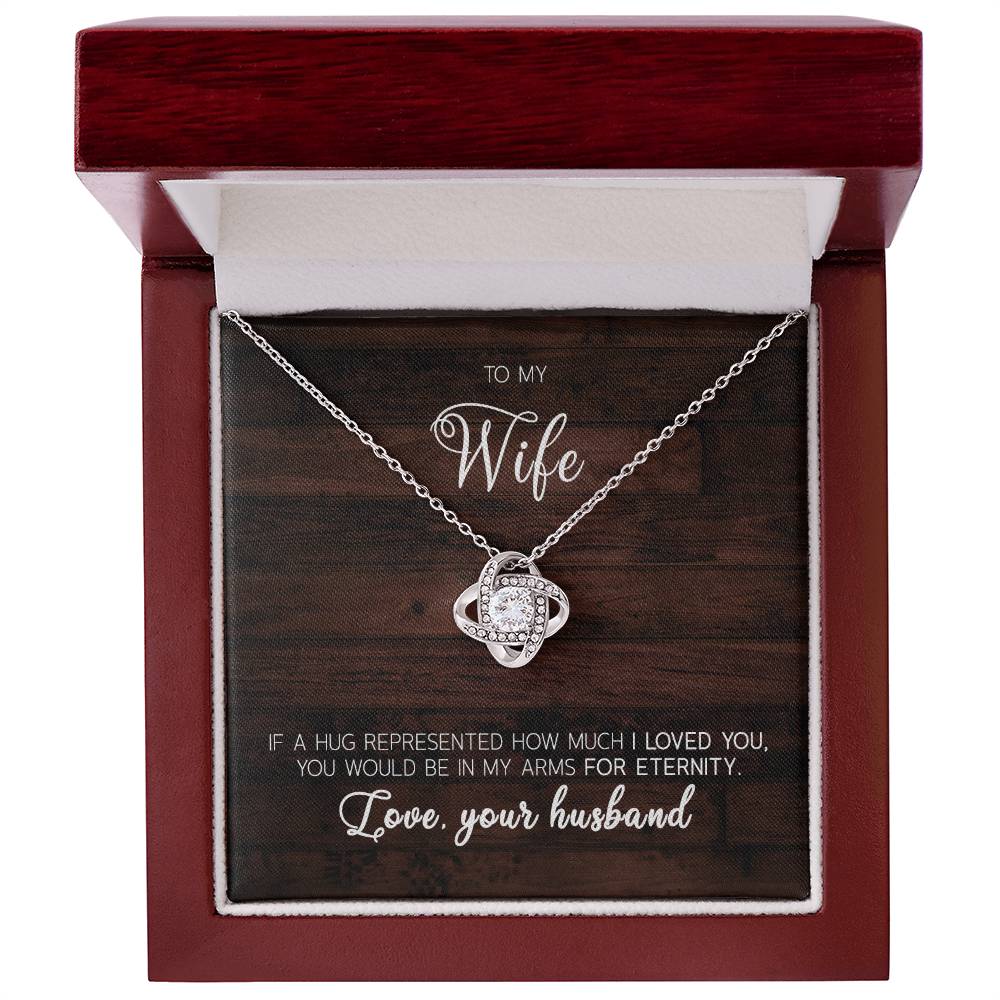 To My Wife, Love Your Husband Necklace