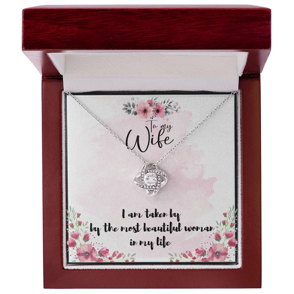 To My Wife Necklace - Anniversary Gift for Wife, Birthday Gift for Wife, Gift for Wife, Necklace for Wife, Gift for Wife Birthday