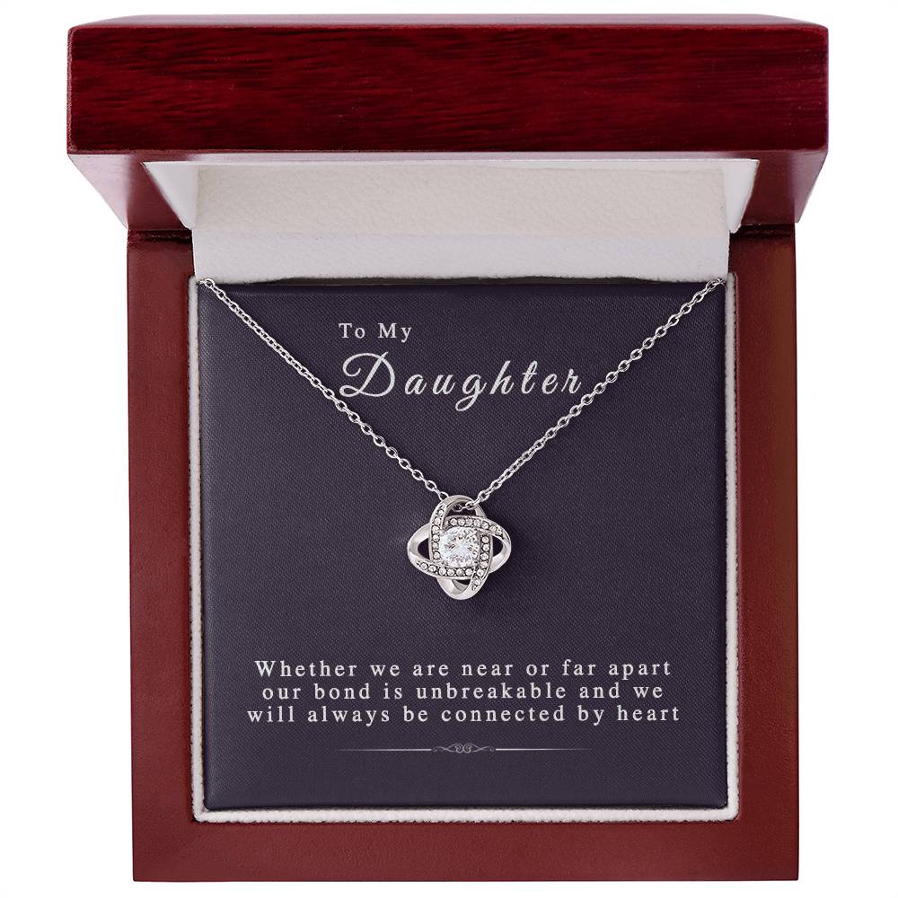 Love Knot Necklace - the Perfect Gift for Daughter