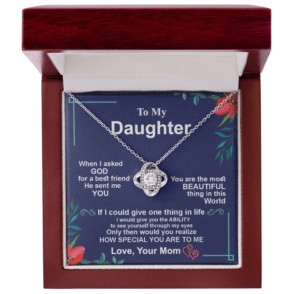 To My Daughter - You Are Special to Me - Necklace