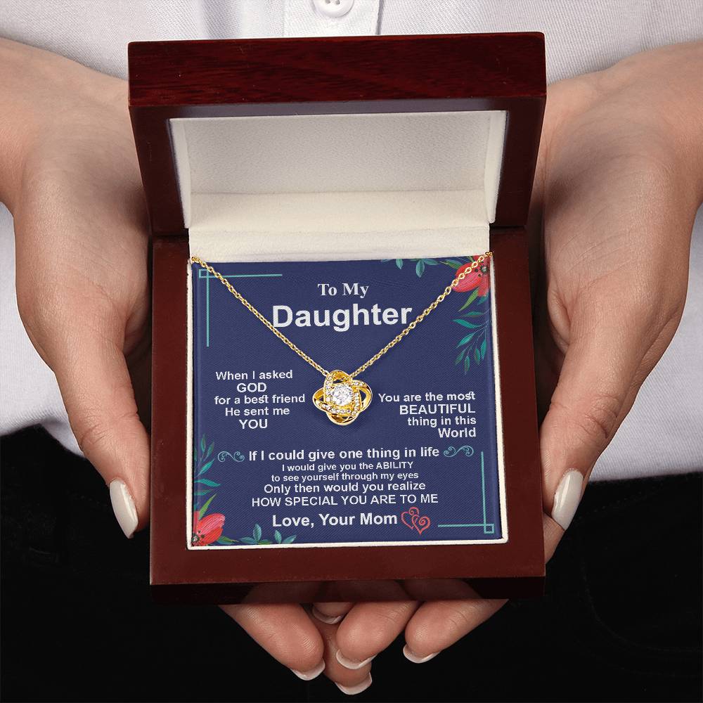 To My Daughter - You Are Special to Me - Necklace
