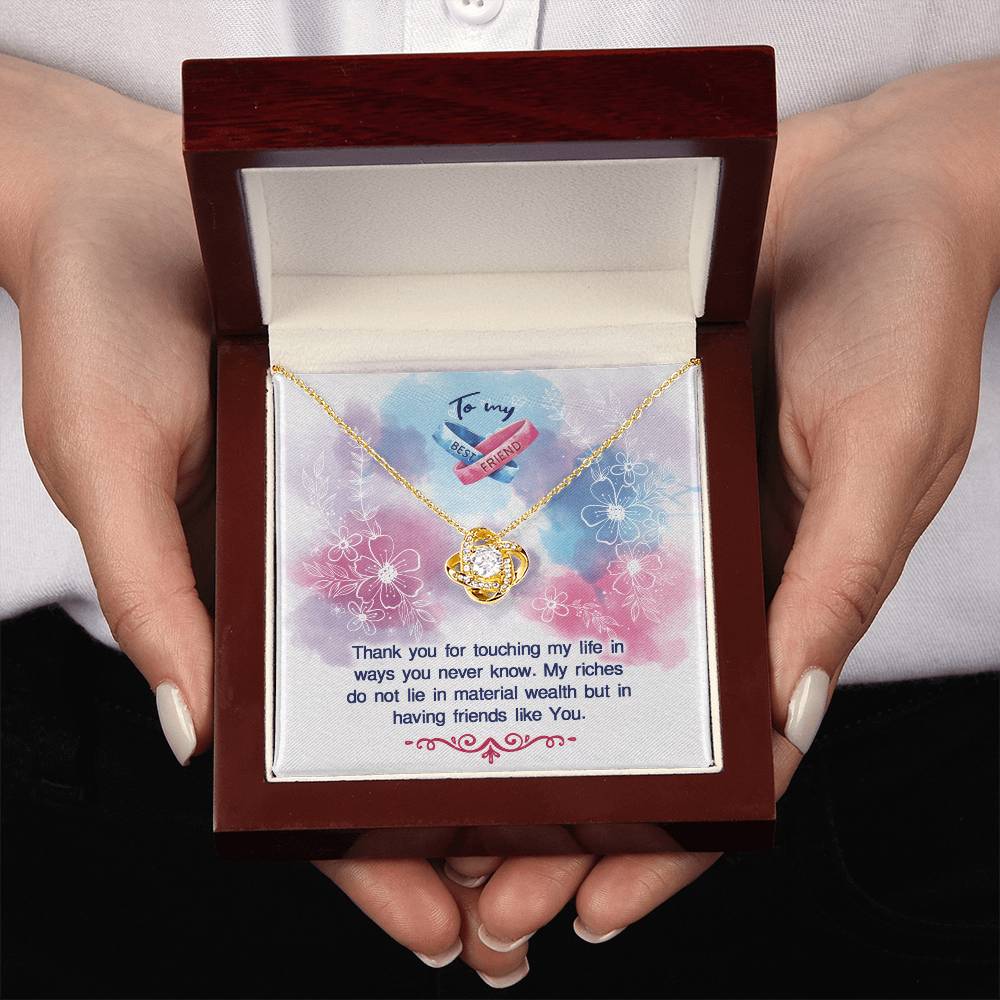 Friendship Knot Necklace - the Perfect Gift for Best Friend