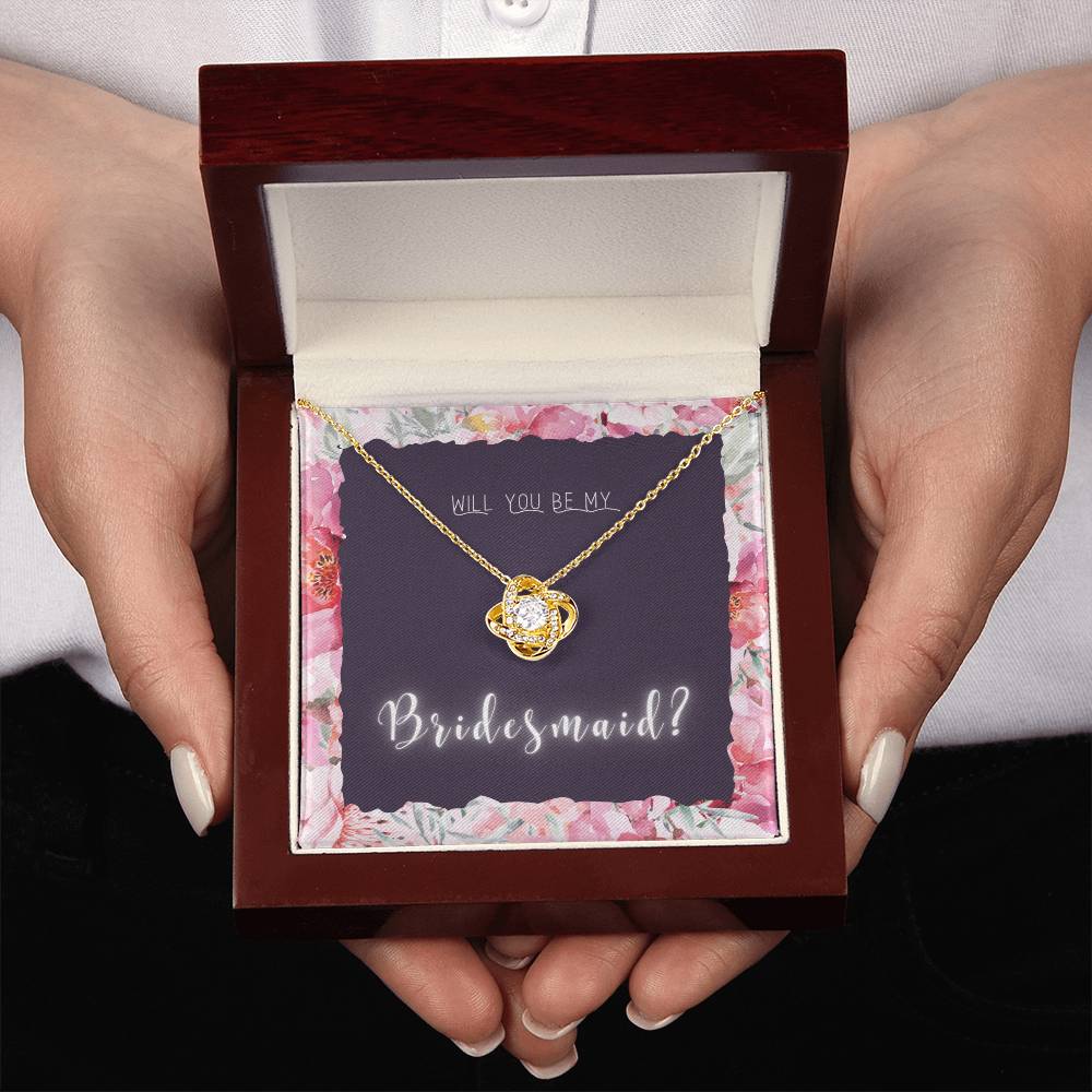 Bridesmaid Proposal Necklace | Bridesmaid Proposal Jewelry | Bridesmaid Proposal | Matron of Honor Gift | Maid of Honor Gift Necklace | Be My Bridesmaid | Will You Be My Bridesmaid?
