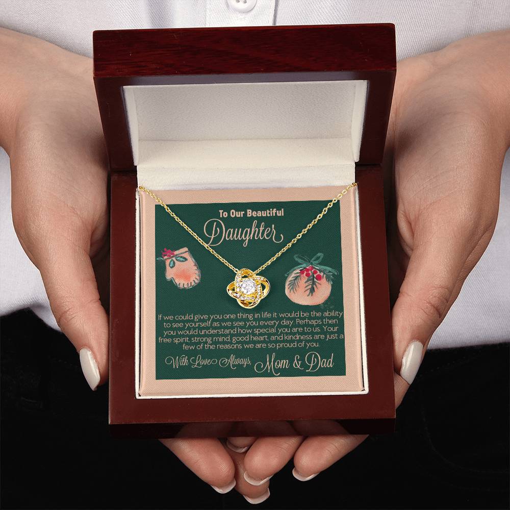 To Our Beautiful Daughter You Are Special Necklace