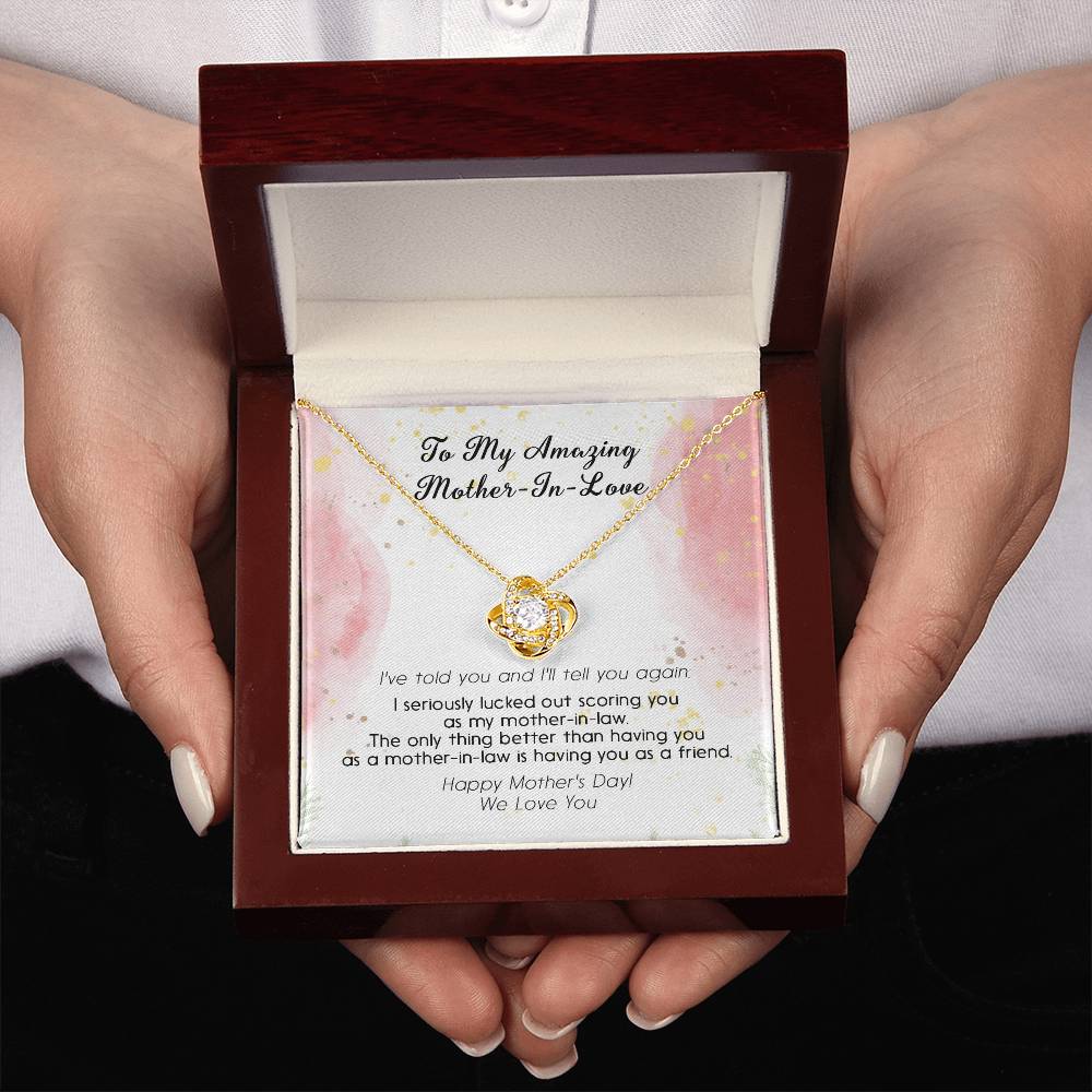 (Almost Gone) Gift for Mother-In-Law - the Only Thing - Love Knot