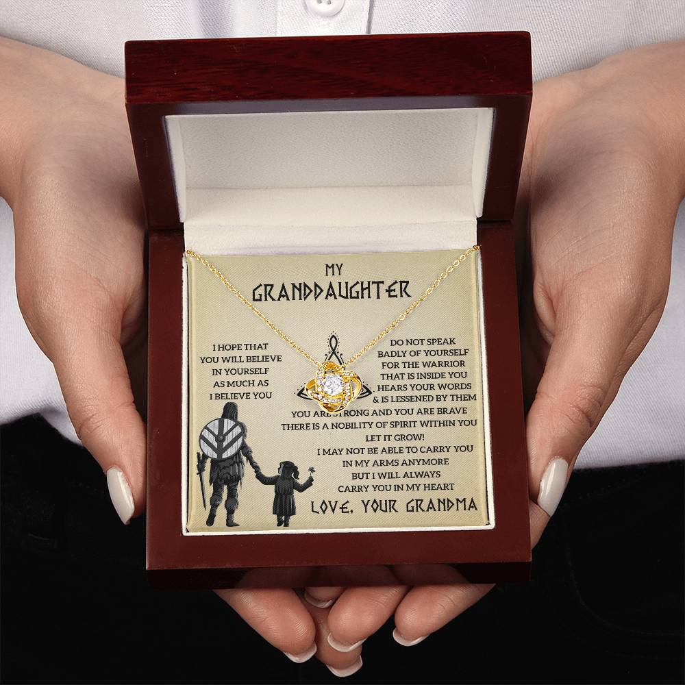 Necklace for Granddaughter - an Eternal Love From Grandma