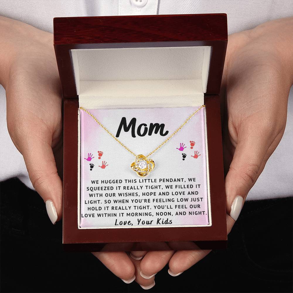 (Almost Gone) Mom Love From Kids Necklace