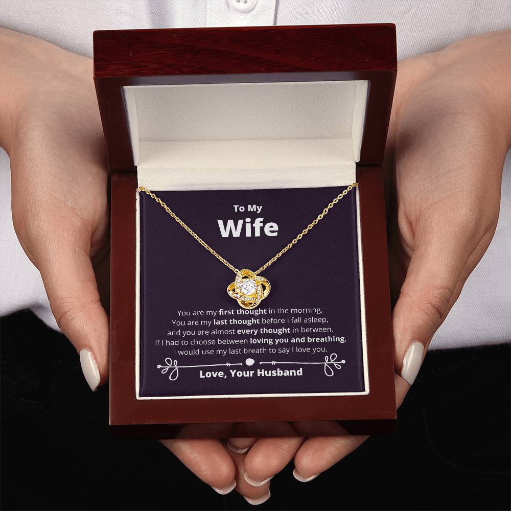 Almost Every Thought Necklace