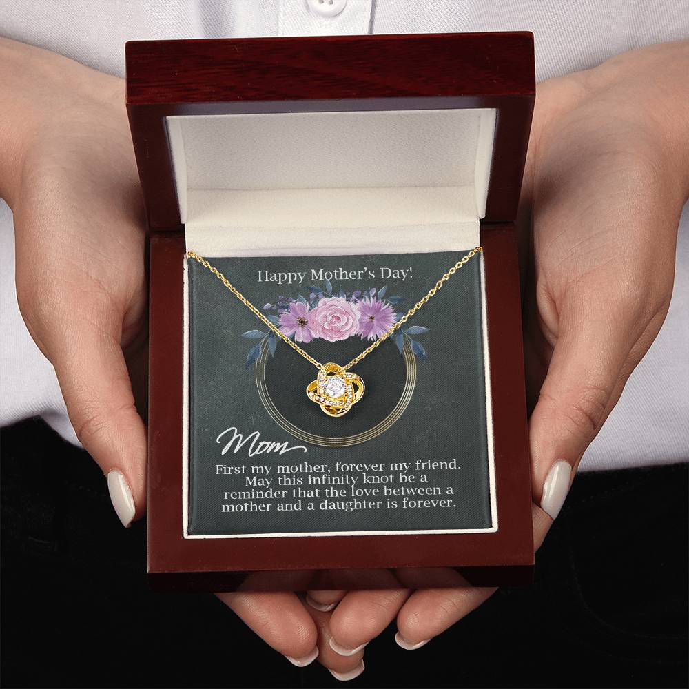 Sale Ending Soon! First My Mother, Forever My Friend Necklace for Mother's Day